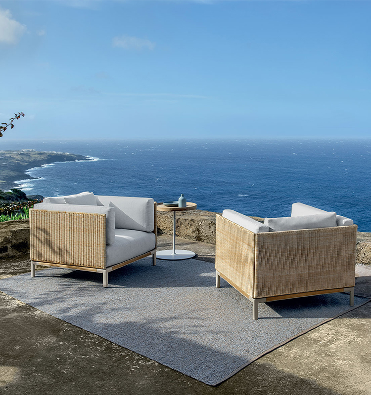 Baia Natural Lounge armchair